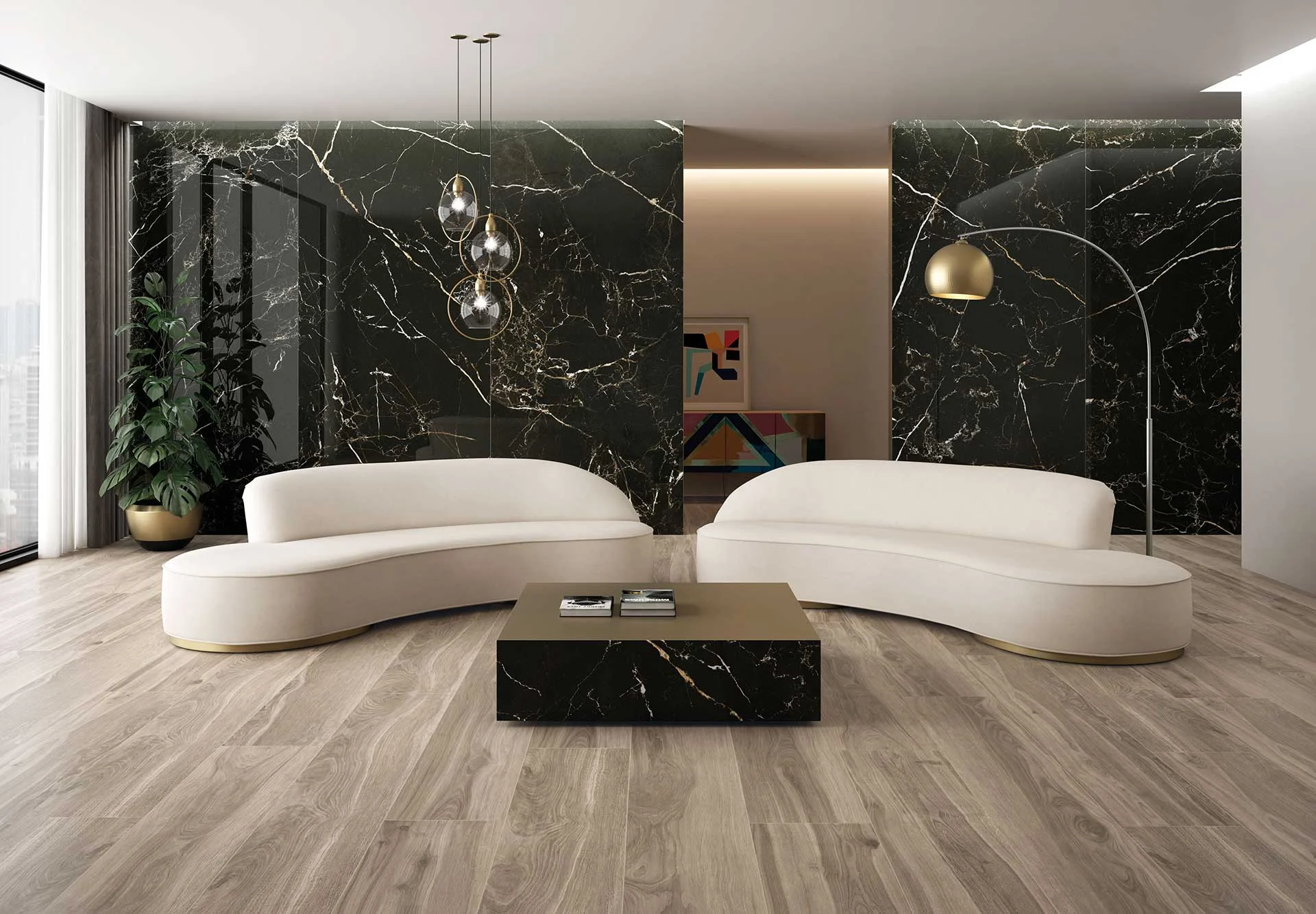 PORTLOREN BLACK 120X260