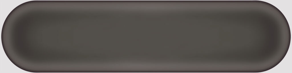 Oval Anthracite Brillo 7,5×30